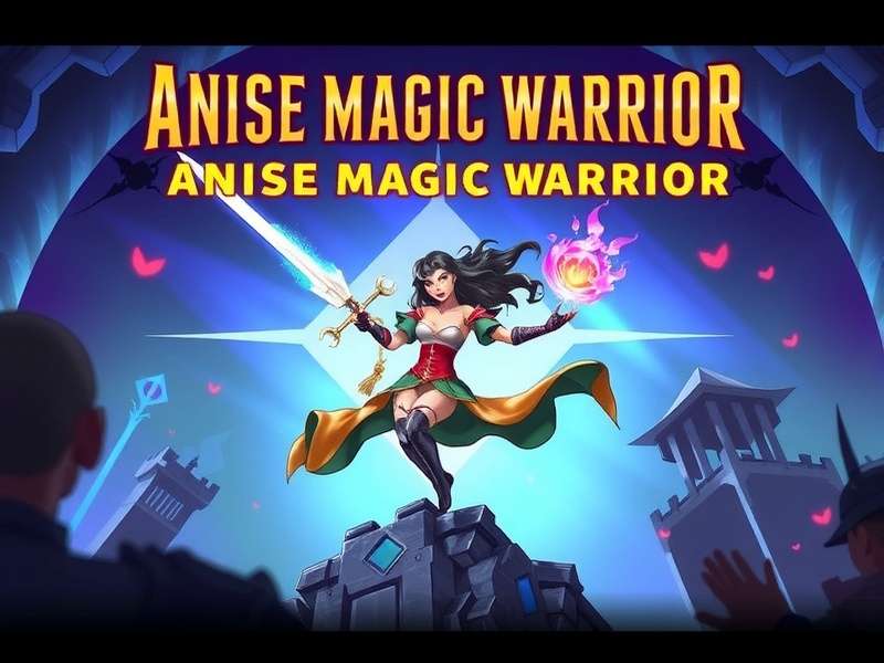 Anise Magic Warrior Game Cover Art Anise Magic Warrior Game Cover