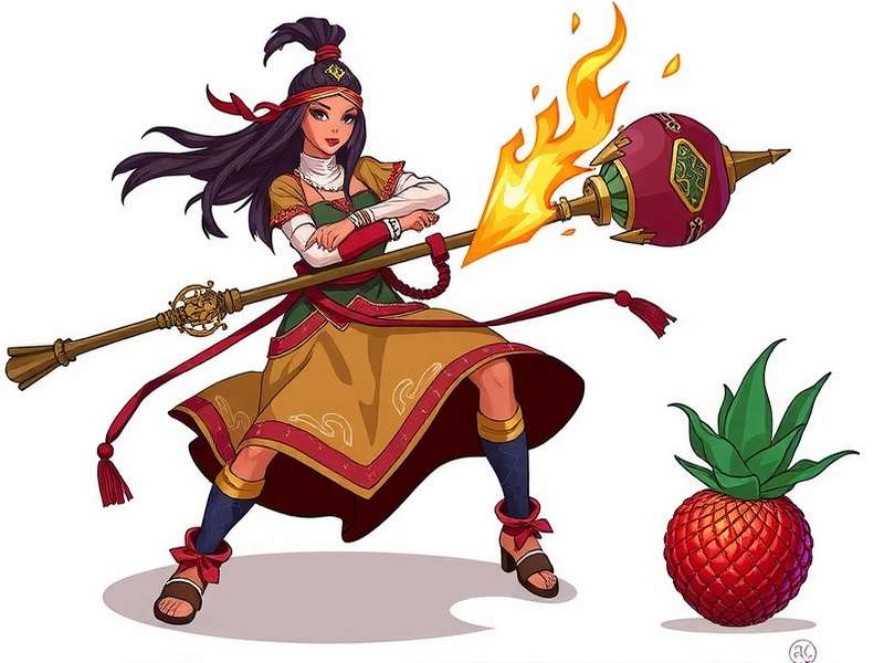 Cultural Elements in Anise Magic Warrior Anise Magic Warrior Cultural Elements